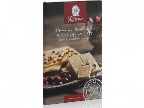 Laurence White Chocolate cu Fistic – Ciocolată Grecească | Cadouri Timișoara